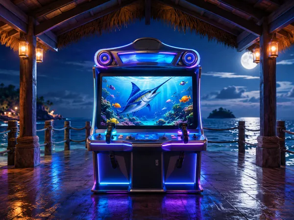 ภาพ Fishing Captain 3 สื่อถึงรูปแบบเกมตกปลาที่มีจังหวะการเล่นที่เร้าใจ